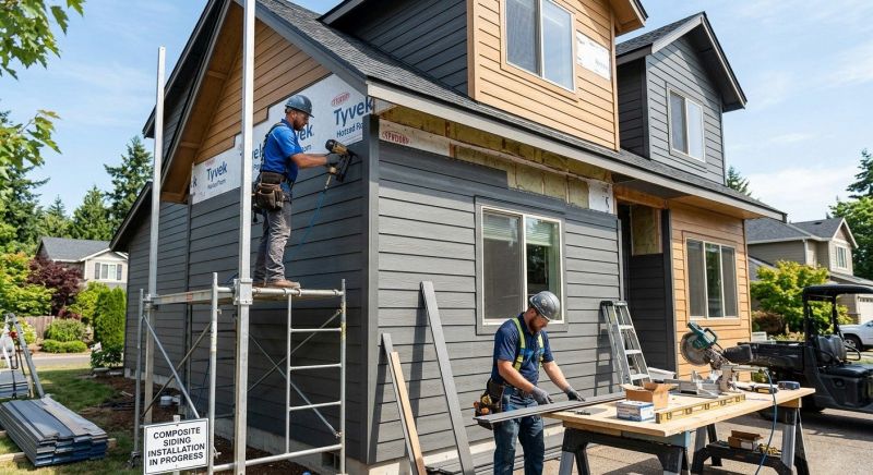 Composite Siding Installation in Crofton, KY
