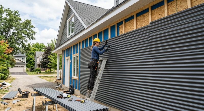 Corrugated Siding Installation in Hopkinsville, KY