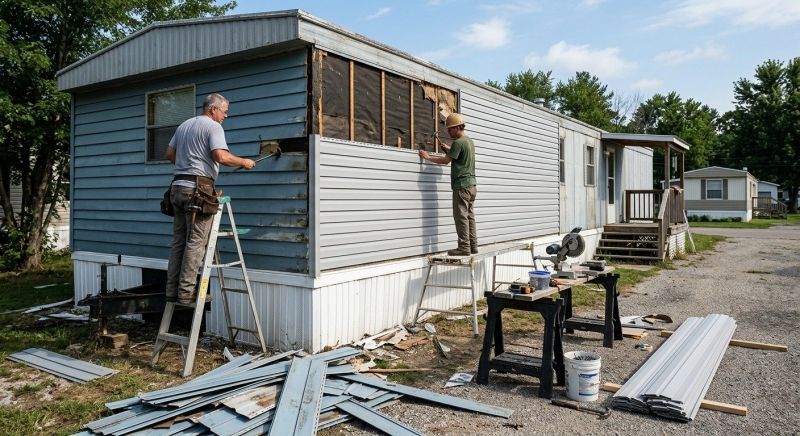 Damaged Siding Replacement in Hopkinsville, KY