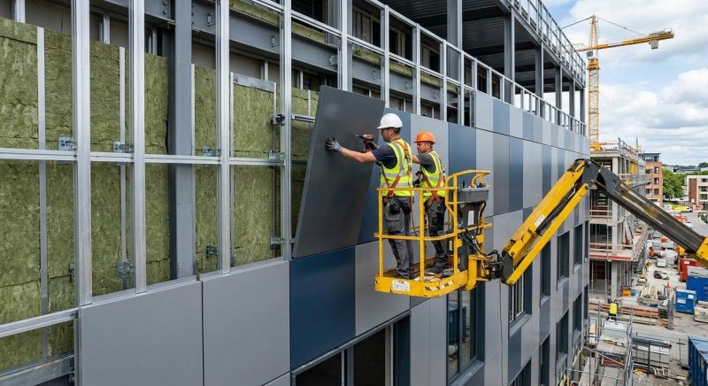 Facade Cladding Installation in Hopkinsville, KY
