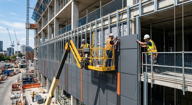 Facade Cladding Installation in Hopkinsville, KY
