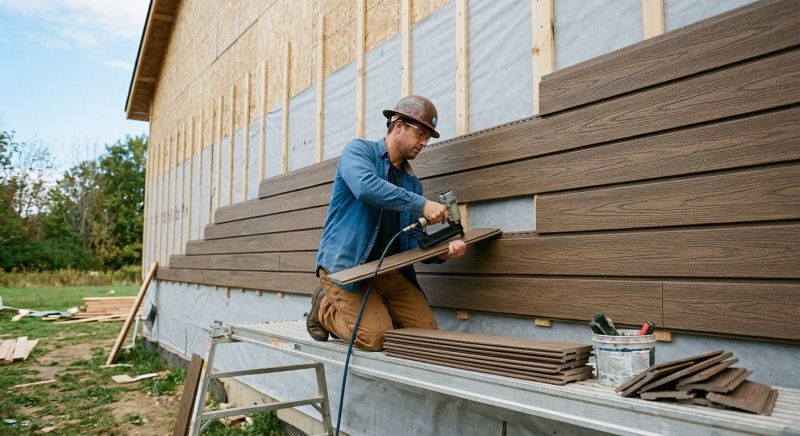 Faux Wood Siding Installation in Cadiz, KY