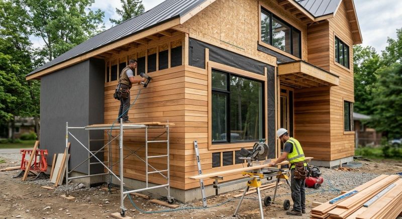 Faux Wood Siding Installation in Hopkinsville, KY