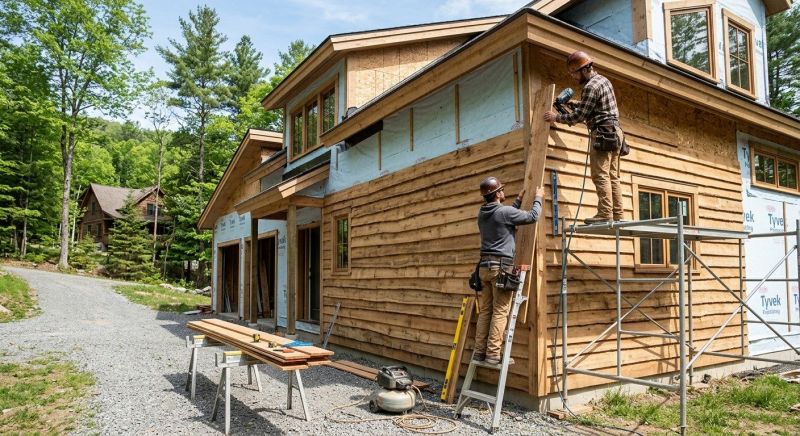 Faux Wood Siding Installation in Todd County, KY