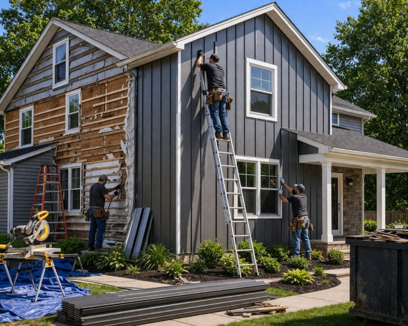 House Siding Replacement in Hopkinsville, KY