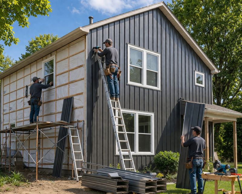 Metal Siding Installation in Clarksville, TN