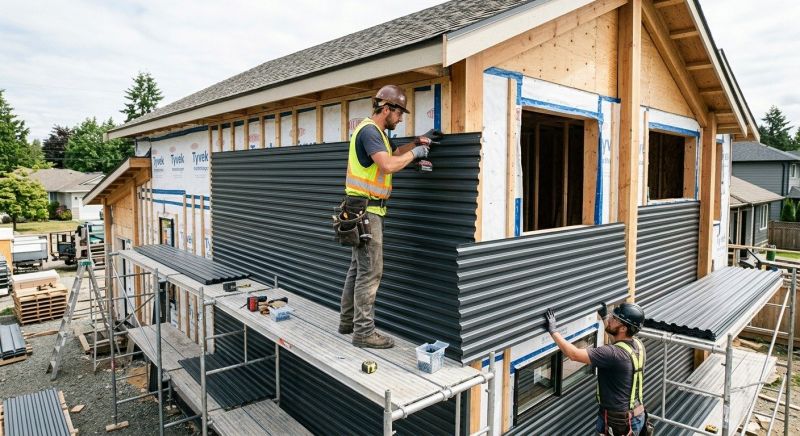 Metal Siding Installation in Todd County, KY