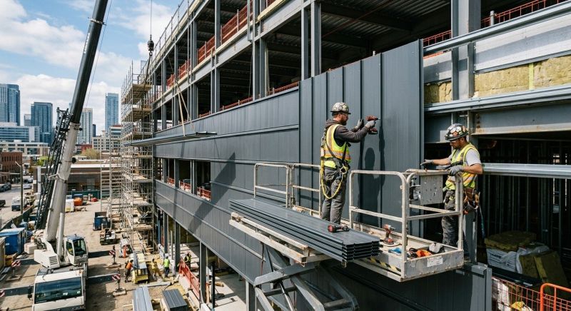 Steel Cladding Installation in Hopkinsville, KY